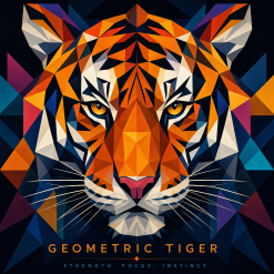 Geometric Tiger