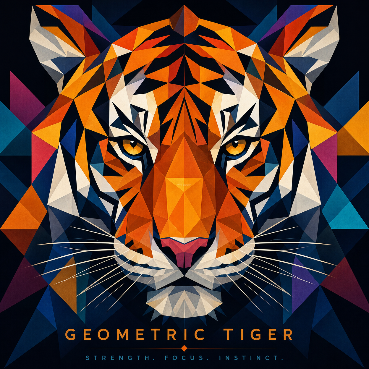 Geometric Tiger