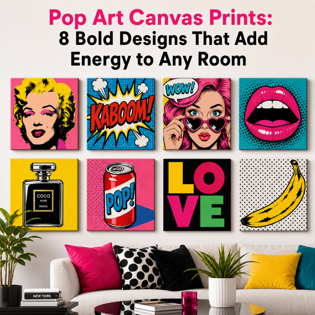 pop art canvas prints