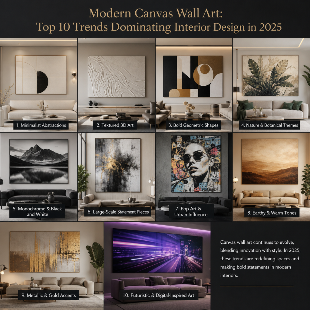 modern canvas wall art