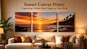 sunset canvas prints