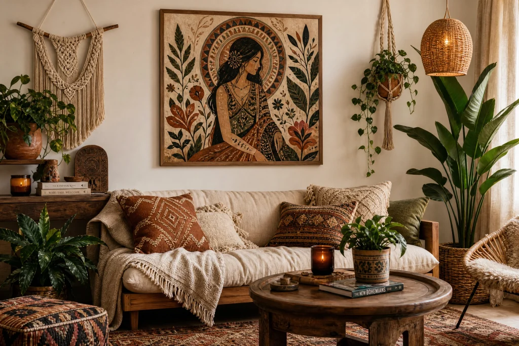 Bohemian Wall Painting Print