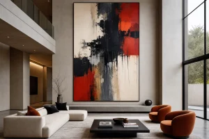 Oversized Statement Canvas Painting
