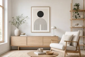 Nordic Minimalist Wall Print